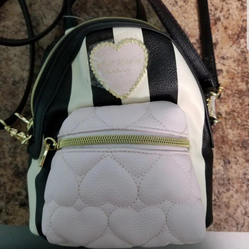Betsey Johnson convertible backpack